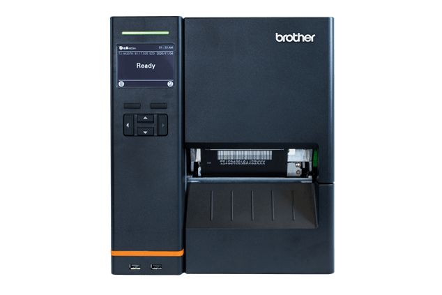 foto del prodotto brother tj4520tn stampante per etichette cd linea termica 300 x 300 dpi cablato collegamento ethernet lan