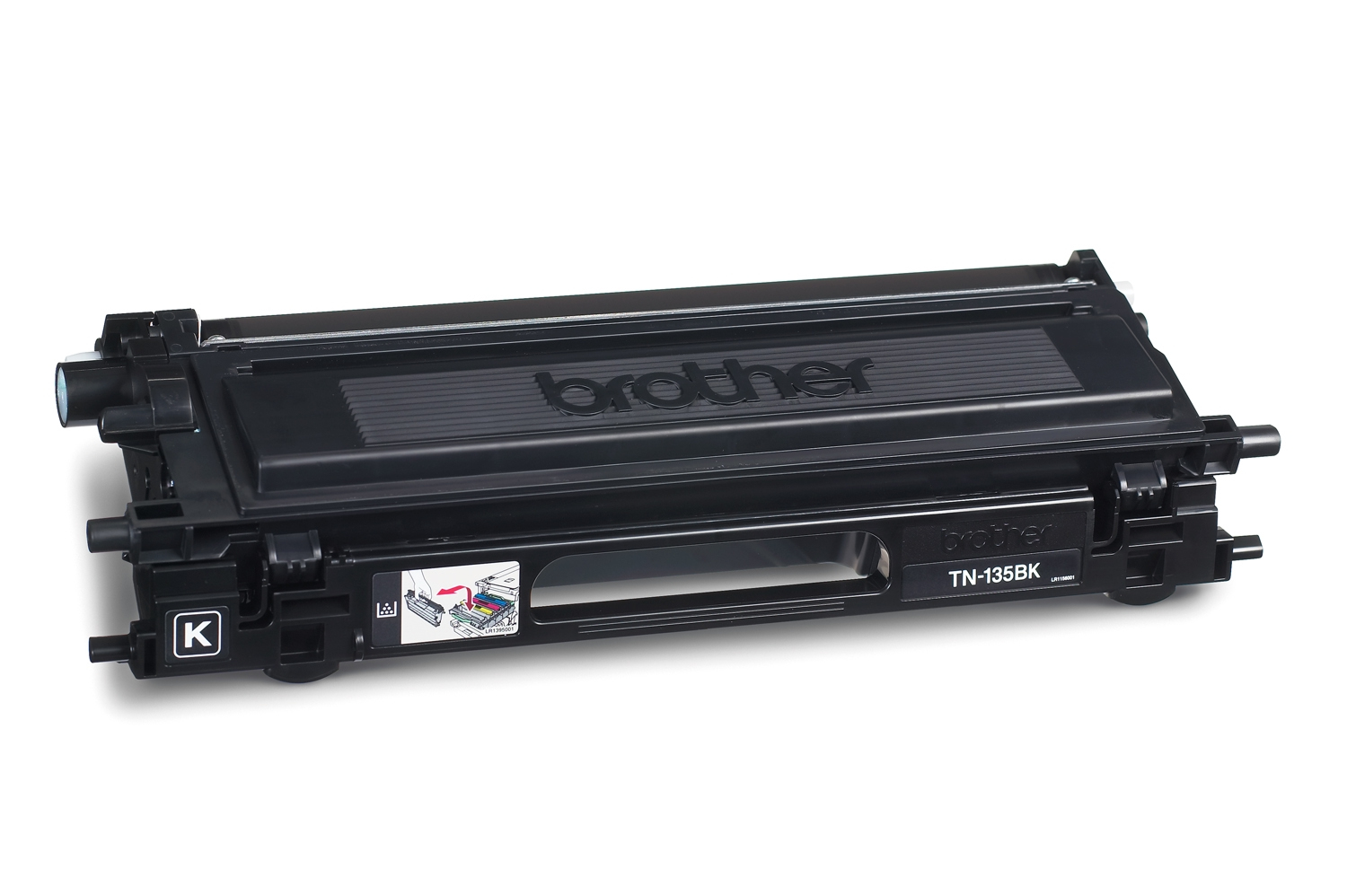 foto del prodotto brother tn 135bk cartuccia toner 1 pz originale nero