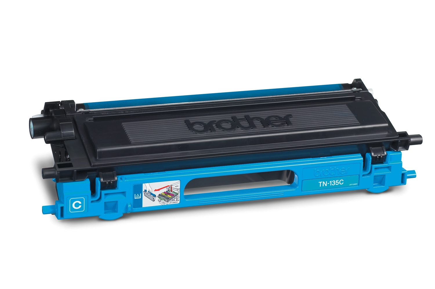 foto del prodotto brother tn 135c cartuccia toner 1 pz originale ciano