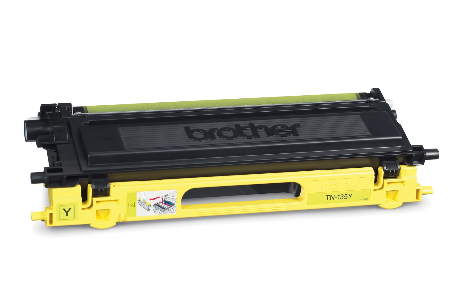 foto del prodotto brother tn 135y cartuccia toner 1 pz originale giallo