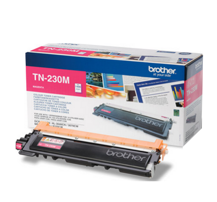 foto del prodotto brother tn 230m cartuccia toner 1 pz originale magenta