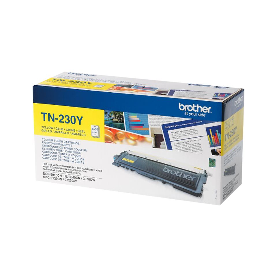 foto del prodotto brother tn 230y cartuccia toner 1 pz originale giallo