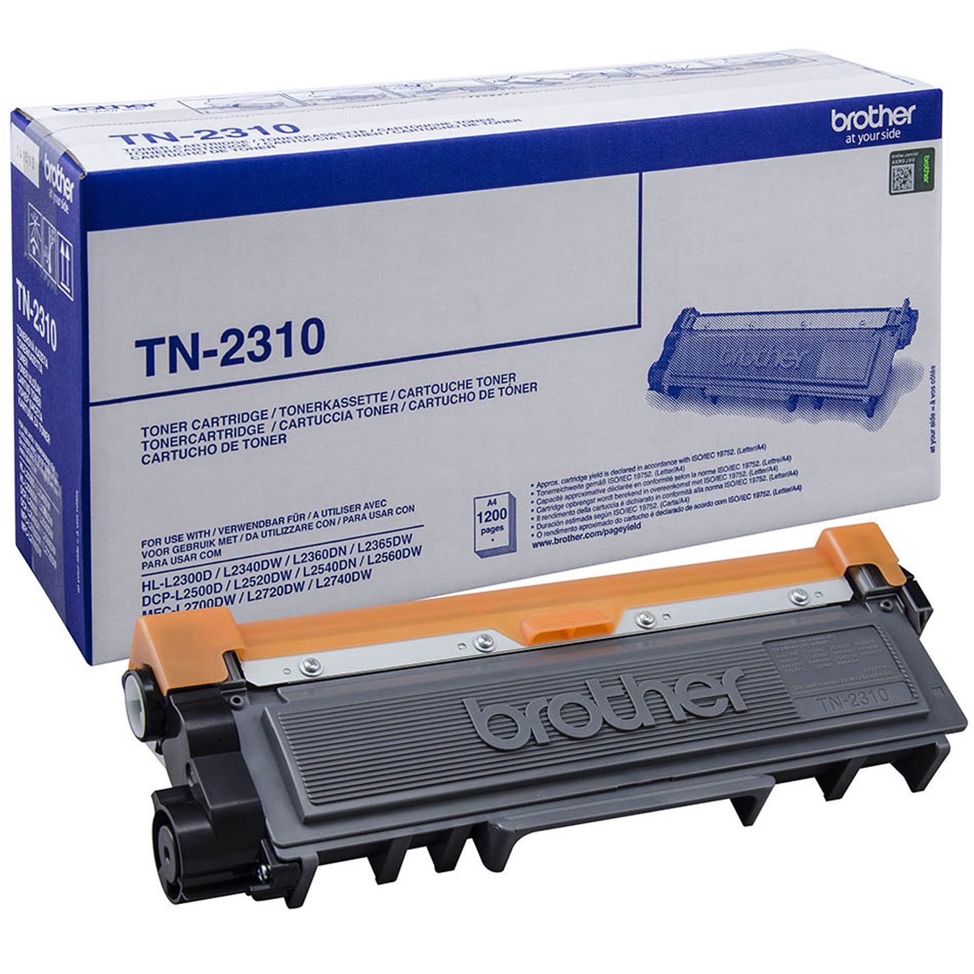 foto del prodotto brother tn 2310 cartuccia toner 1 pz originale nero