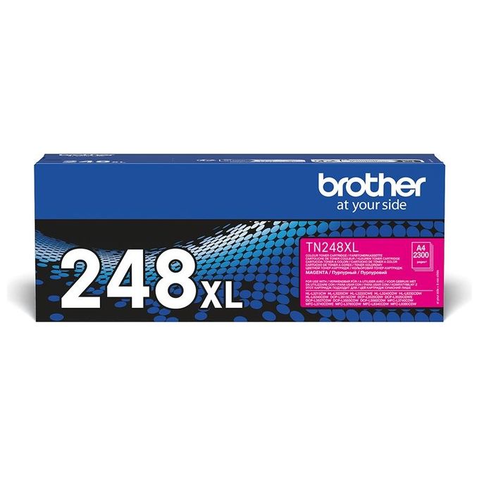 foto del prodotto brother tn 248xlm toner 1 pezzo originale magenta