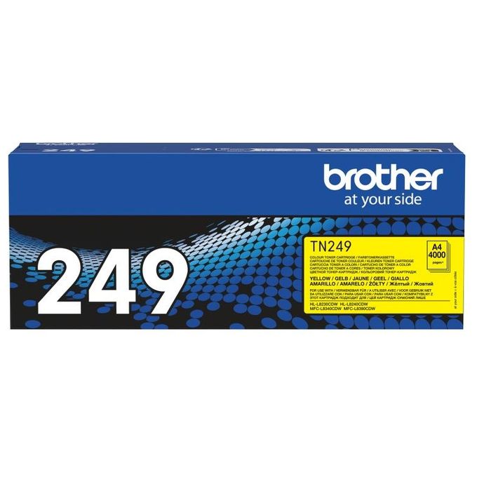 foto del prodotto brother tn-249y toner 1 pezzo originale giallo