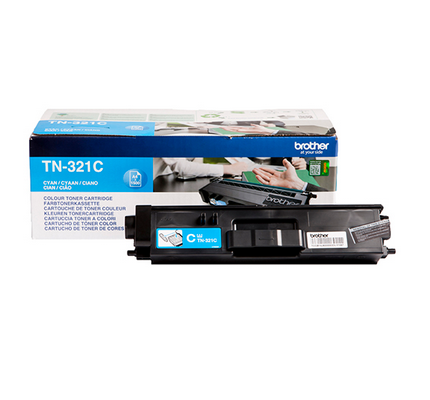 foto del prodotto brother tn 321c cartuccia toner 1 pz originale ciano