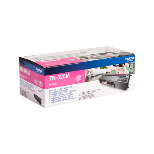 foto del prodotto brother tn 326m cartuccia toner 1 pz originale magenta