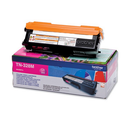 foto del prodotto brother tn 328m cartuccia toner 1 pz originale magenta
