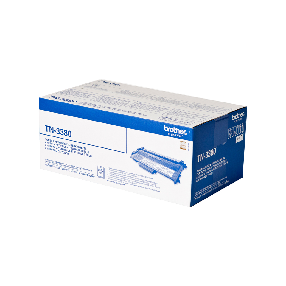 foto del prodotto brother tn 3380 cartuccia toner 1 pz originale nero