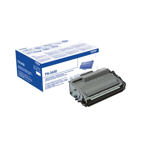 foto del prodotto brother tn 3430 cartuccia toner 1 pz originale nero