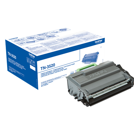 foto del prodotto brother tn 3520 cartuccia toner 1 pz originale nero