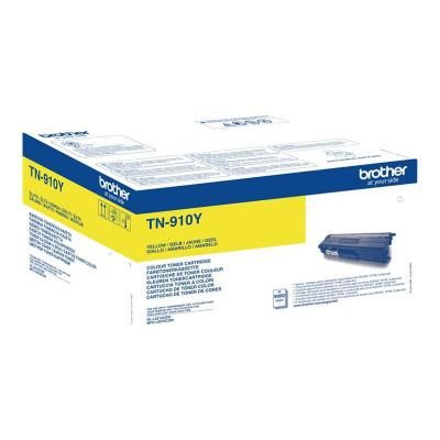 foto del prodotto brother tn 910y cartuccia toner 1 pz originale giallo