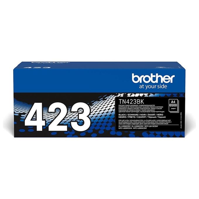 foto del prodotto brother tn423bk toner nero hl-l8260cdw 8360cdw 6500 pagine