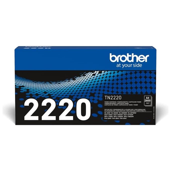 foto del prodotto brother toner da 2600 pagine tn2220