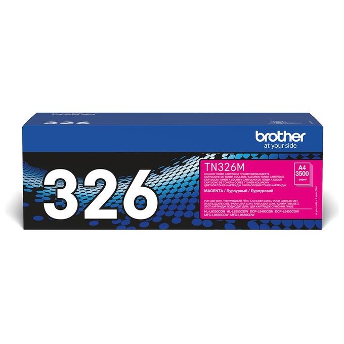 foto del prodotto brother toner tn-326m 3500pg. per hl-l8250-l8350 dcp-l8400-l8450 mfc-l8650-l8850