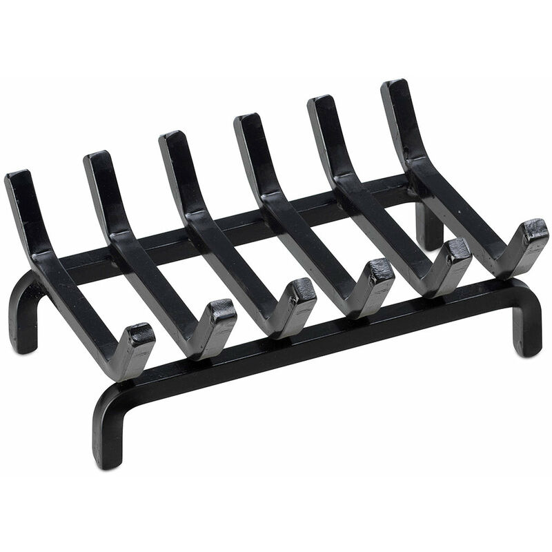 foto del prodotto brucialegna braciere per stufa 30x20x10 cm in ferro belfer 900 d nero