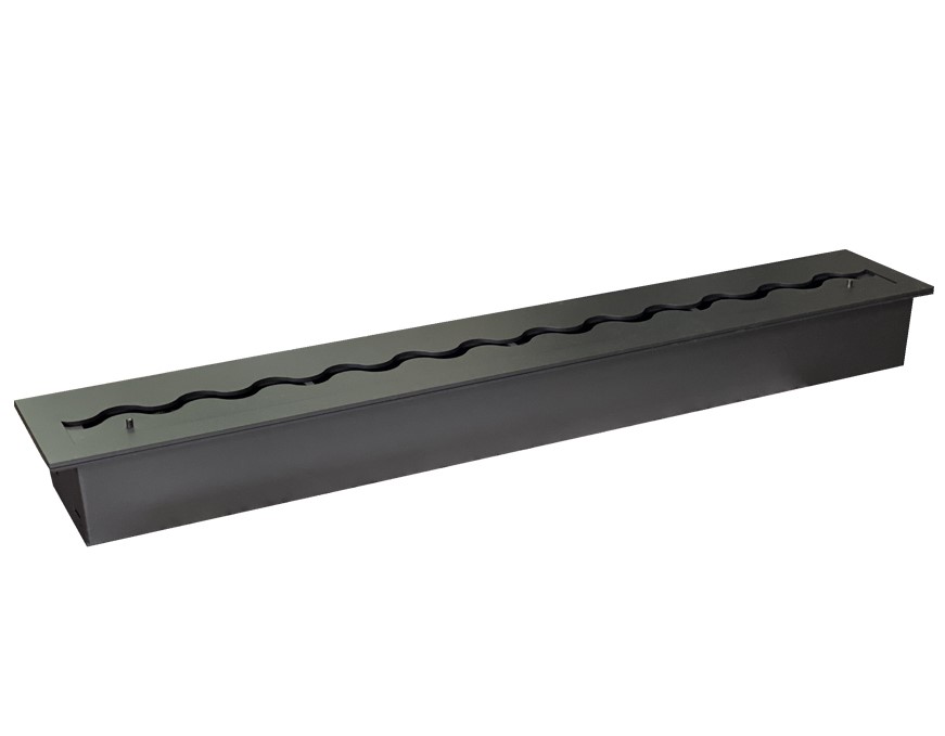 foto del prodotto bruciatore wave black da 45 cm 200 cm wave 1000 100 cm 8,5 l , versione ad onda