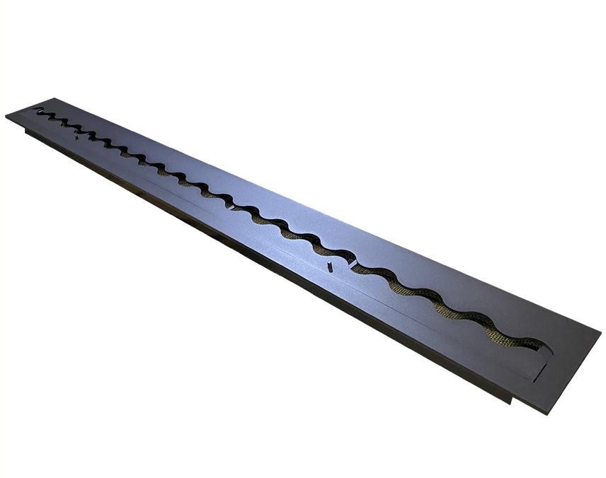 foto del prodotto bruciatore wave black da 45 cm 200 cm wave 2000 200 cm 13,6 l , versione ad onda