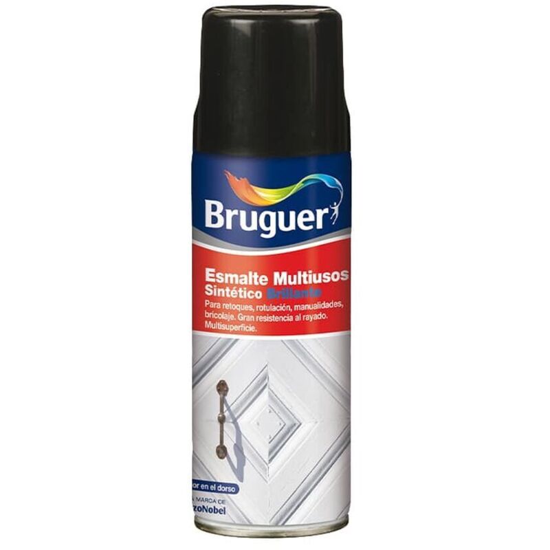 foto del prodotto bruguer smalto sintetico 5197974 spray multiuso bianco 400 ml