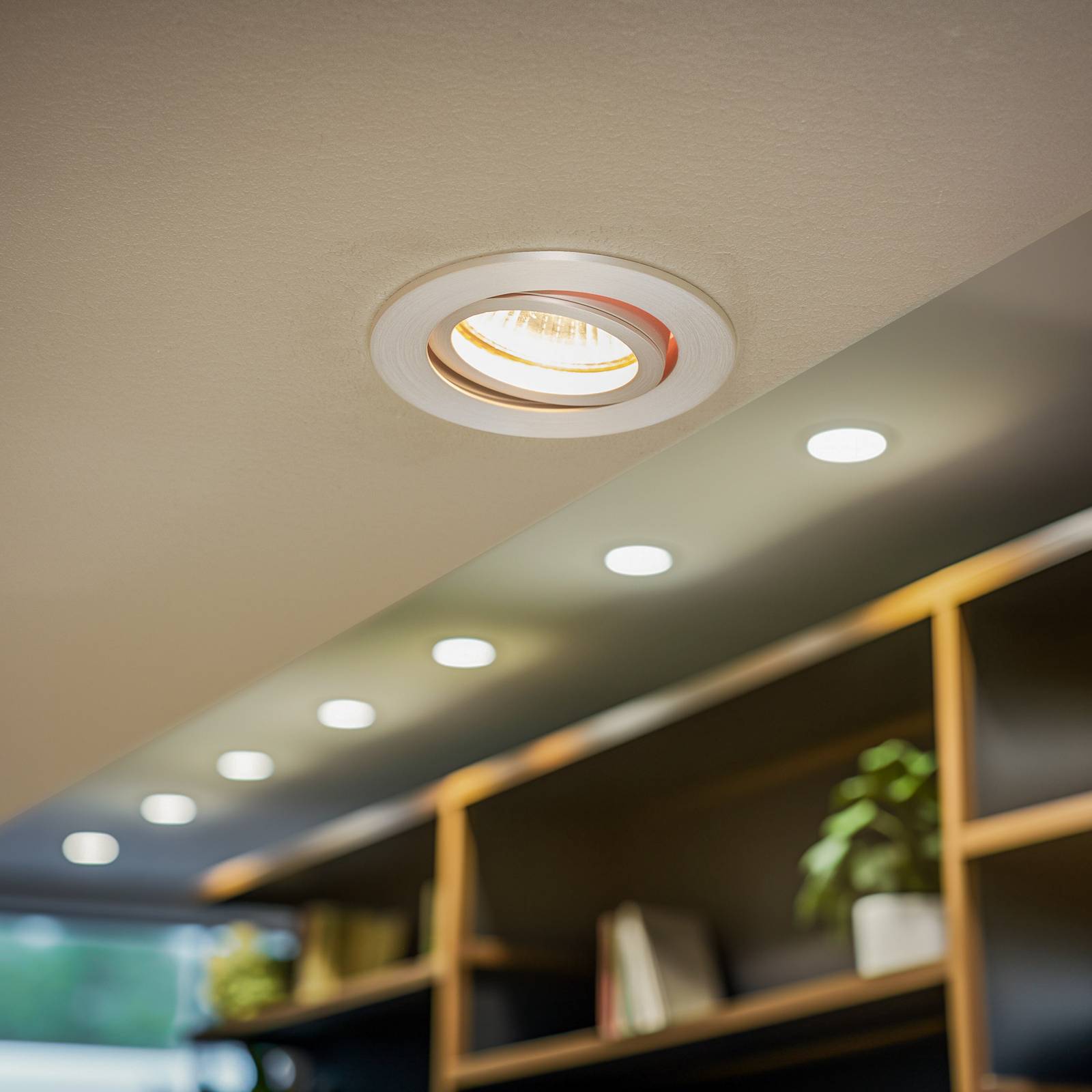 foto del prodotto brumberg 0063 spot soffitto rotondo alluminio