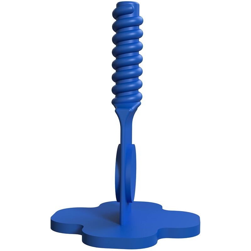 foto del prodotto brunoplast nivifix 250 linguette filettate dritte base standard pro blu sistema di livellamento per piastrelle da 3 mm distanziatori da 3 mm posa