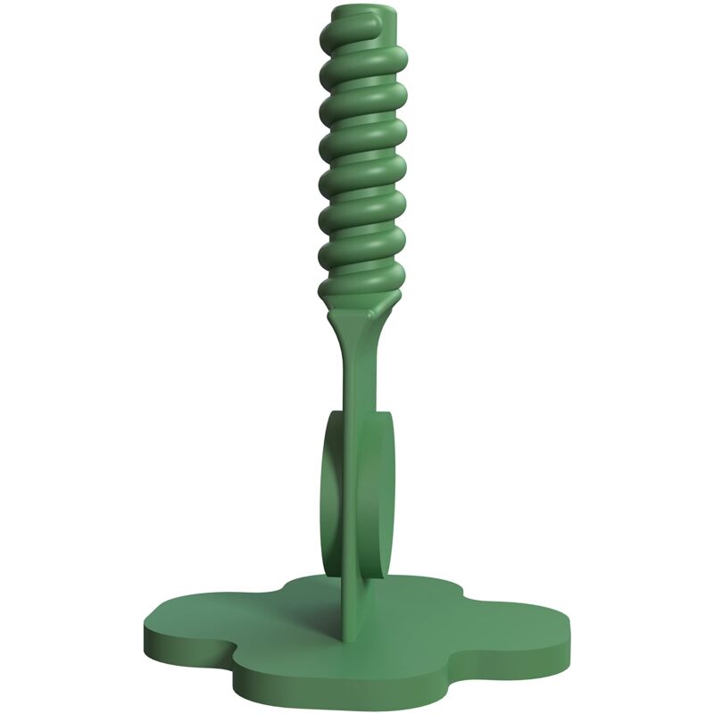 foto del prodotto brunoplast nivifix 250 linguette filettate dritte base standard pro verde sistema di livellamento per piastrelle da 4 mm distanziatore da 4 mm posa
