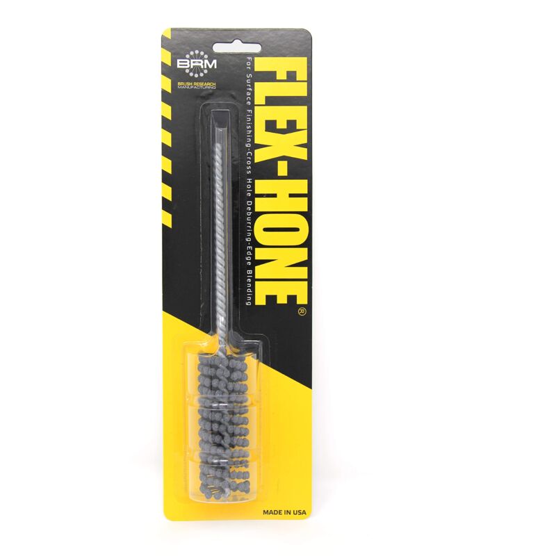 foto del prodotto brush research flex hone hone, serie bc, abrasivo al carburo di silicio, diametro 15 16 23,8 mm , grana 120