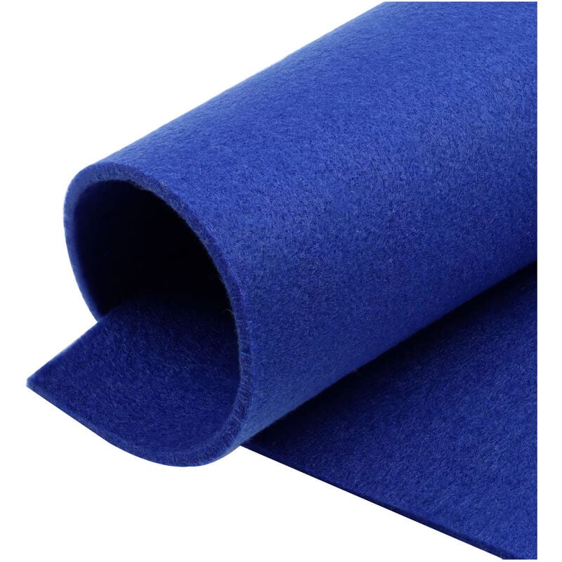 foto del prodotto bs - foglio in feltro blu morbido fogli panno lenci 10pz 60x40cm 2mm decorazioni