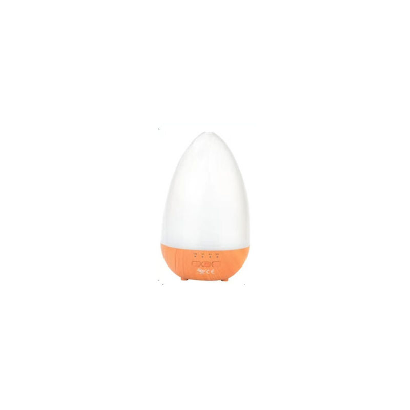 foto del prodotto bs mini diffusore aromi led colori legno aromaterapia umidificatore usb casa 120ml