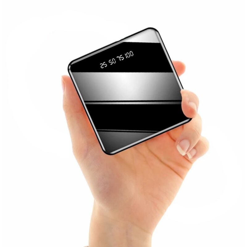 foto del prodotto bs power bank 6800mah caricatore portatile smartphone typo c micro 8pin doppio usb