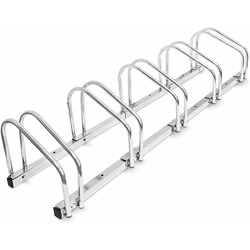 foto del prodotto bs400005 portabiciclette, portabiciclette, portabiciclette, portabiciclette per 5 biciclette, da terra o da parete bc elec