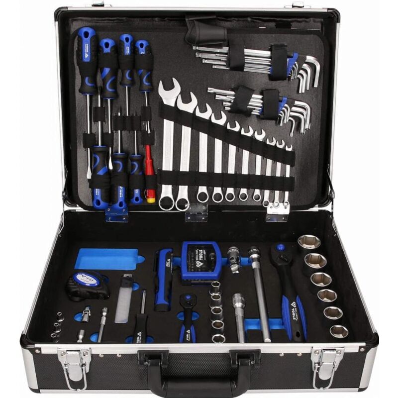 foto del prodotto bt024143 serie di utensili universali 1 4 1 2 , 143 pz powered by ks tools brilliant tools