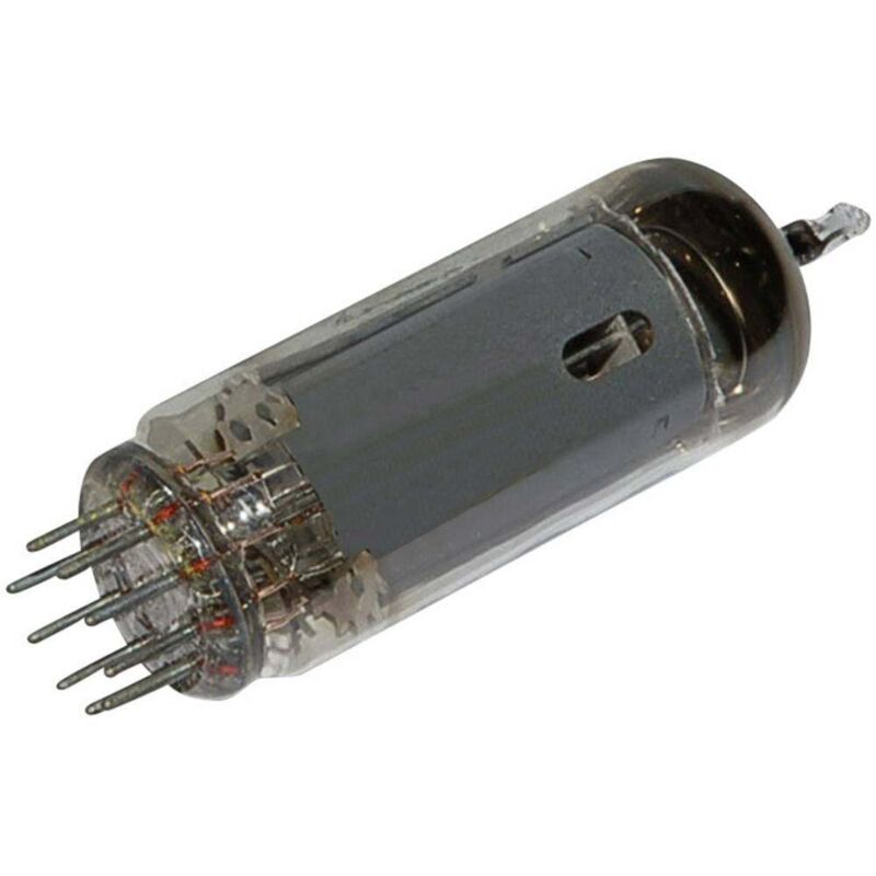 foto del prodotto btb vertrieb uch 81 valvola termoionica triodo heptodo 200 v 3.7 ma numero poli num 9 attacco noval contenuto 1 pz.