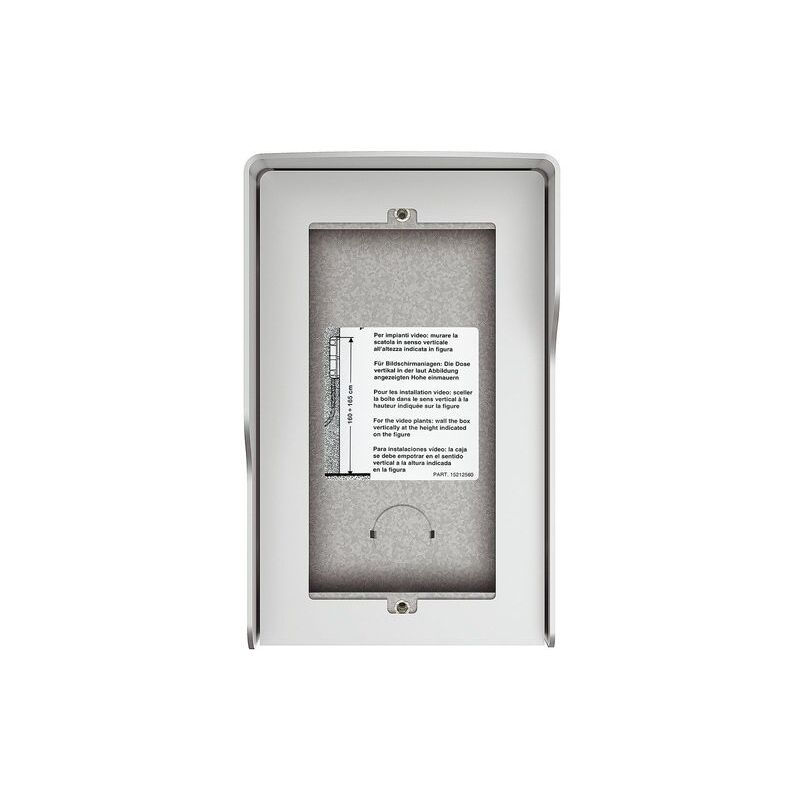 foto del prodotto bticino 350621 scatola fuori muro 2 moduli con tetto antipioggia