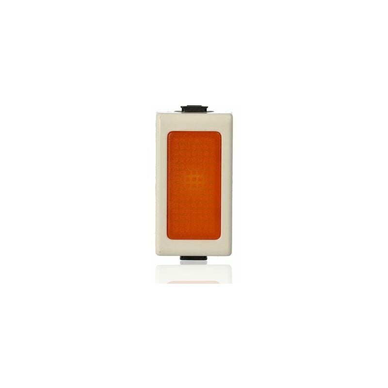 foto del prodotto bticino a5060a portalampada avorio con diffusore arancio matix