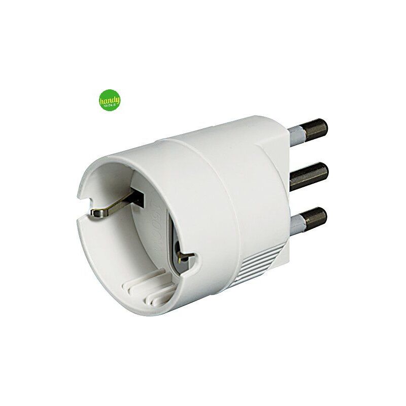 foto del prodotto bticino adattatore schuko bianco spina 16 a.