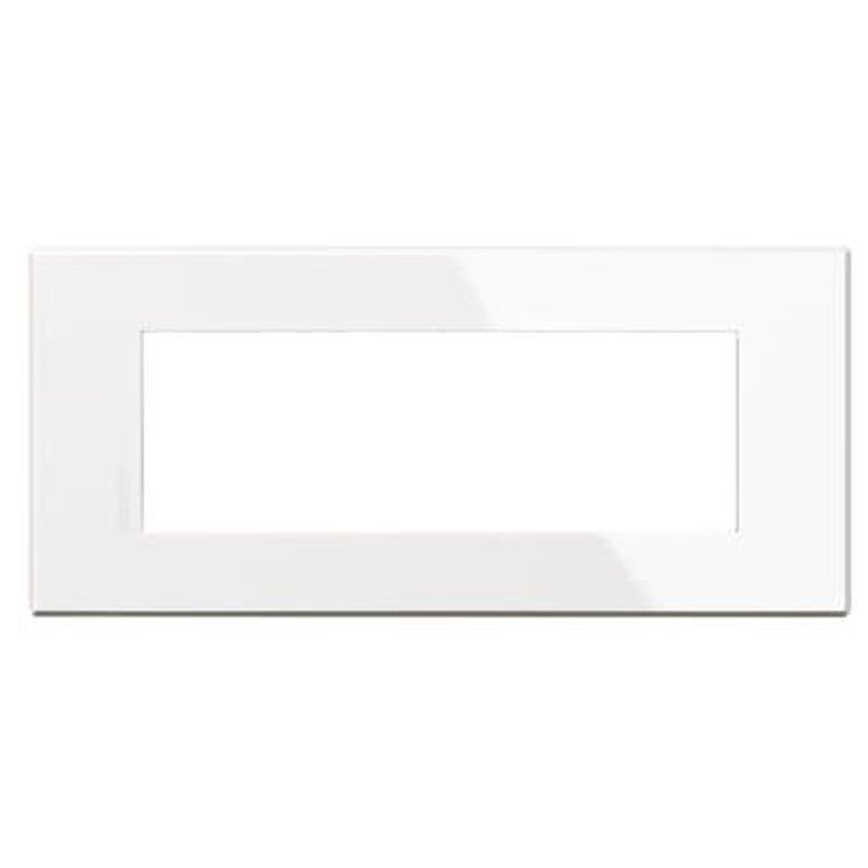 foto del prodotto bticino axolute air placca 6 moduli bianco hw4806hd