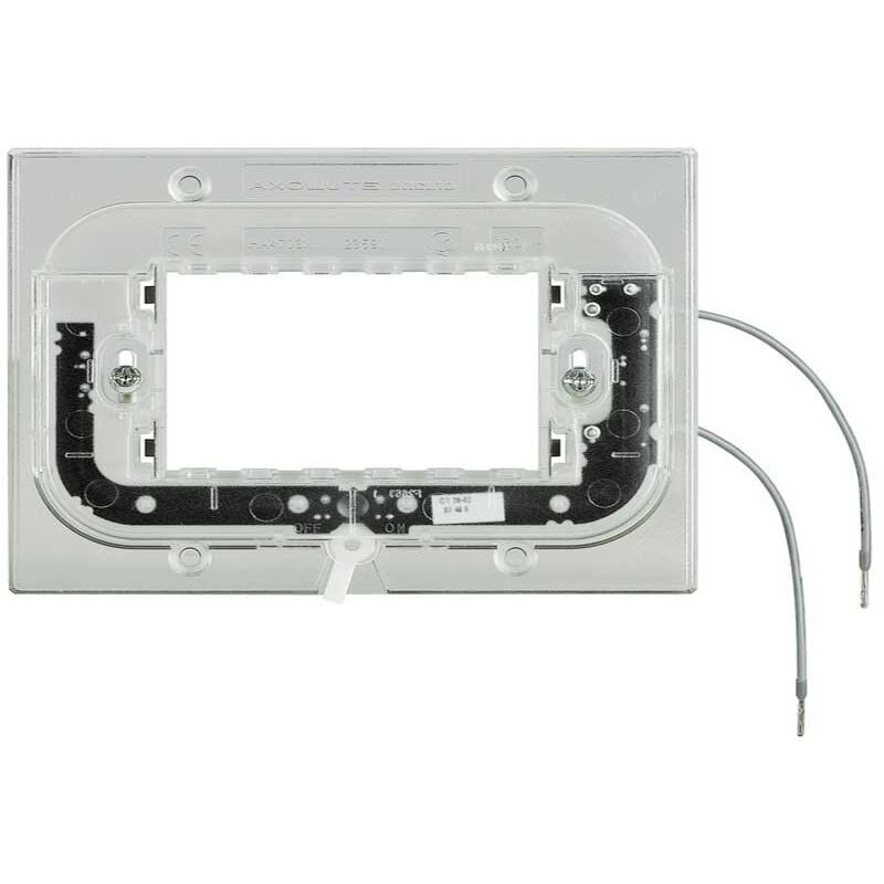 foto del prodotto bticino axolute supporto luminoso 4 moduli ha4704x