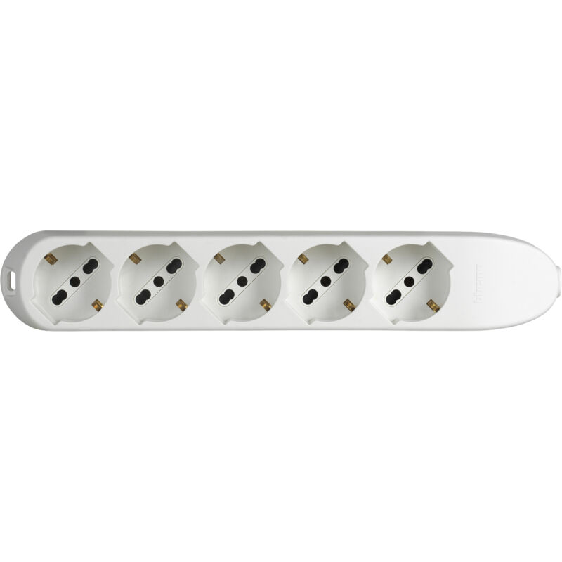 foto del prodotto bticino ciabatta multipresa poker 5 prese schuko bipasso 3685d