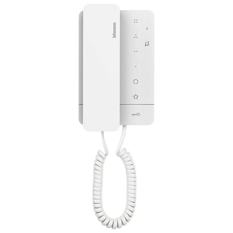 foto del prodotto bticino citofono classe 100a16m 2 fili con cornetta bianco 344292