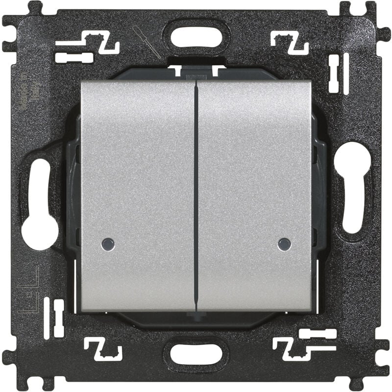foto del prodotto bticino comando doppio wireless luci smart livinglight nt4003dcw