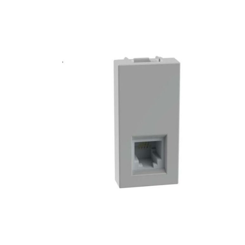 foto del prodotto bticino connettore rj11 matixgo k10 grigio jg4258rj11