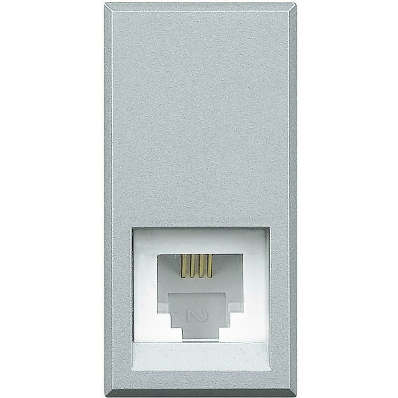 foto del prodotto bticino connettore rj11 tipo k10 axolute hc4258 11n