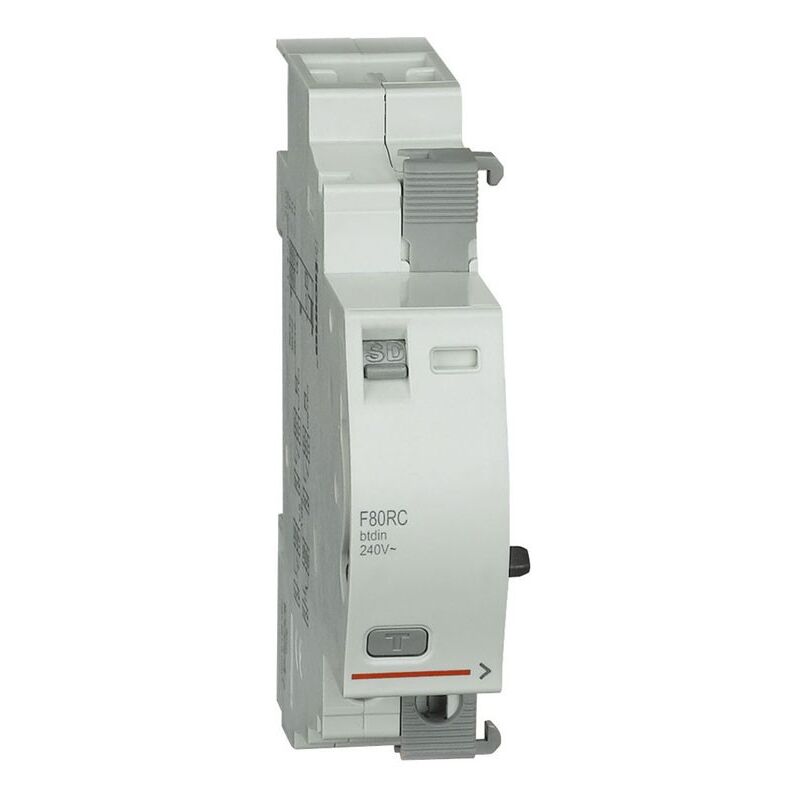 foto del prodotto bticino contatto ausiliario allarme 1 no nc 230 vac 1 modulo f80rc