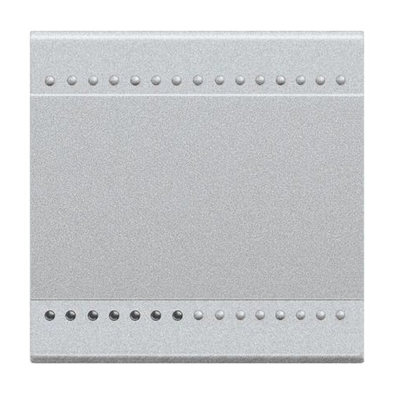 foto del prodotto bticino copritasto living light neutro 2 moduli grigio nt4915m2n