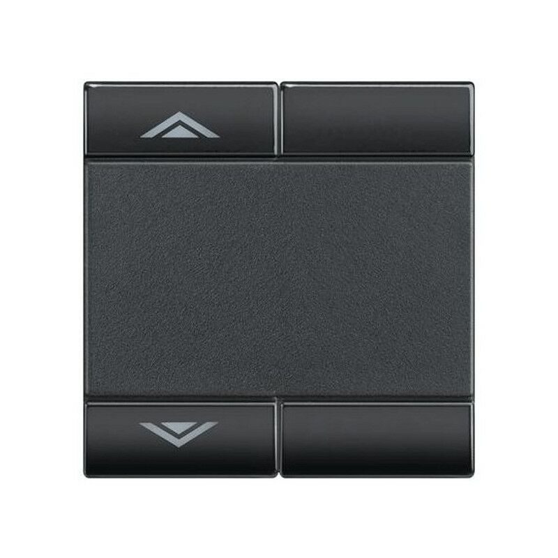 foto del prodotto bticino copritasto livinglight a 2 funzioni antracite l4911m2ahn