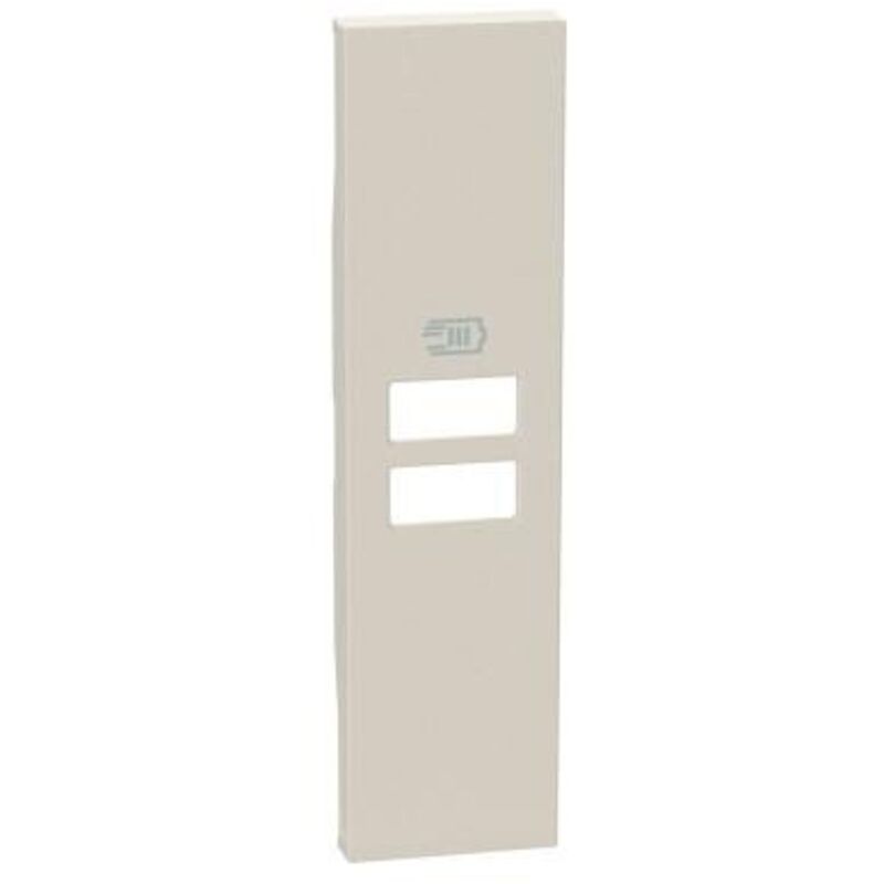 foto del prodotto bticino cover 1 modulo per caricatori usb sabbia living now cod. km13c 