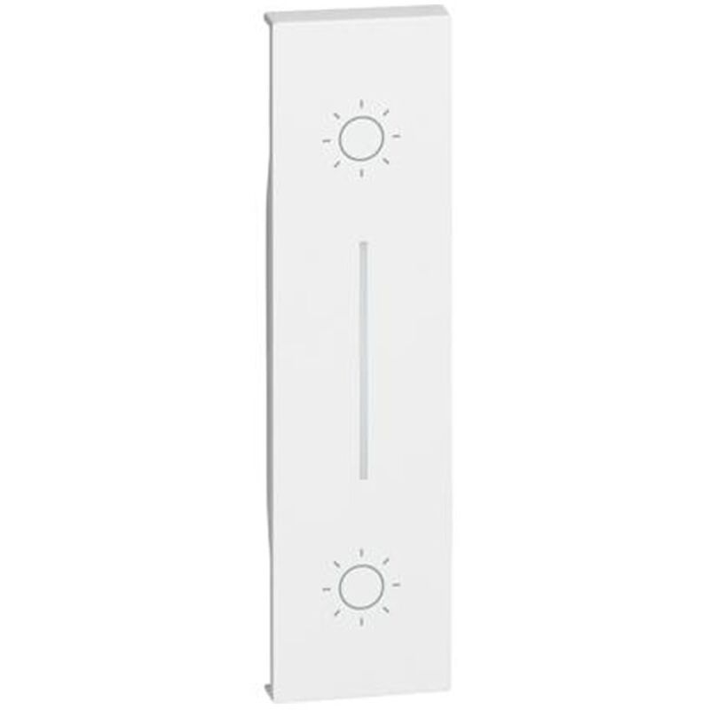 foto del prodotto bticino cover doppio pulsante 1m bianco living now kw05l