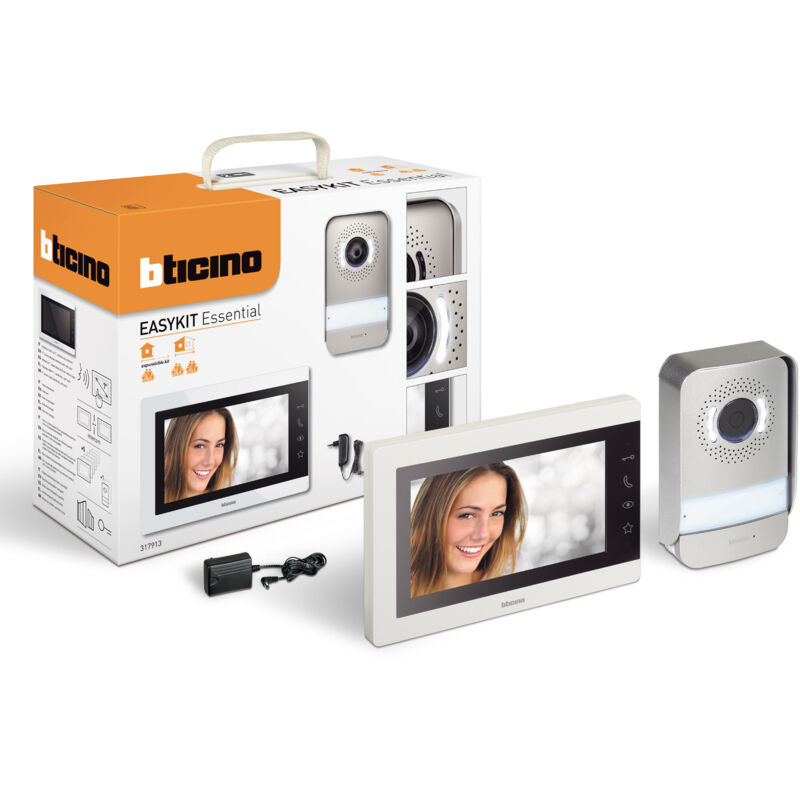 foto del prodotto bticino easykit essential videocitofono monofamiliare 317913