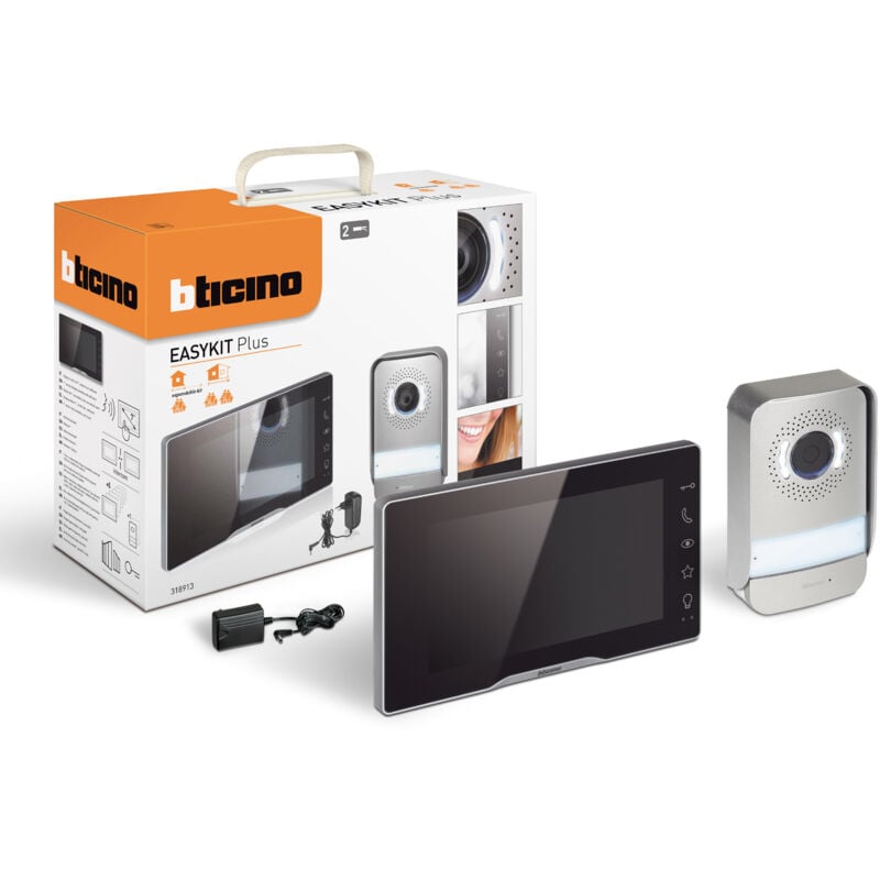 foto del prodotto bticino easykit plus videocitofono monofamiliare 318913